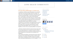 Desktop Screenshot of longbeachcommunity.blogspot.com