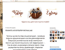 Tablet Screenshot of kitapeylemi.blogspot.com