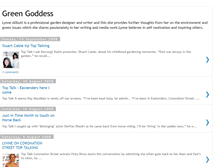 Tablet Screenshot of greengoddess-lynneallbutt.blogspot.com