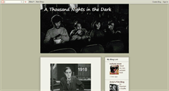 Desktop Screenshot of 1000nightsdark.blogspot.com