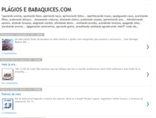 Tablet Screenshot of plagiosebabaquices.blogspot.com