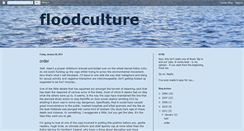 Desktop Screenshot of floodculture.blogspot.com