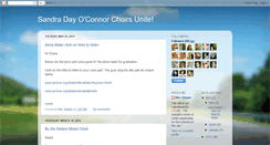 Desktop Screenshot of oconnorchoir.blogspot.com