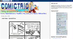 Desktop Screenshot of comictrio.blogspot.com