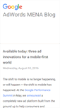 Mobile Screenshot of adwords-mena-en.blogspot.com