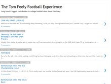 Tablet Screenshot of feelyfootball.blogspot.com