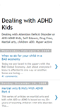 Mobile Screenshot of adhd-kids-cure.blogspot.com