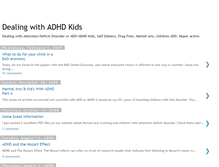 Tablet Screenshot of adhd-kids-cure.blogspot.com