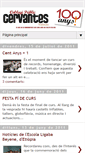 Mobile Screenshot of centanyscervantes.blogspot.com
