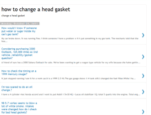 Tablet Screenshot of howtochangeaheadgasket.blogspot.com