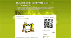 Desktop Screenshot of cronicasdeunviejoverde.blogspot.com