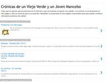 Tablet Screenshot of cronicasdeunviejoverde.blogspot.com