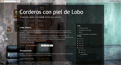 Desktop Screenshot of corderosconpieldelobo.blogspot.com