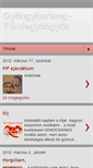 Mobile Screenshot of gyongybarlang.blogspot.com