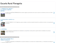 Tablet Screenshot of escuelaruralfloragaita.blogspot.com