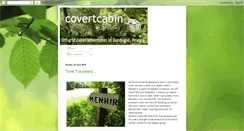 Desktop Screenshot of covertcabin.blogspot.com