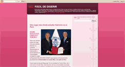 Desktop Screenshot of digestionfacil.blogspot.com