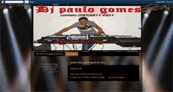 Desktop Screenshot of djpaulogomes.blogspot.com