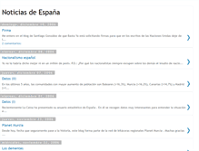 Tablet Screenshot of noticias-espanya.blogspot.com