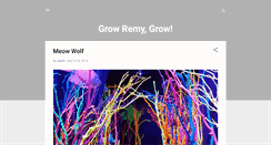 Desktop Screenshot of growremygrow.blogspot.com