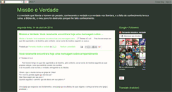 Desktop Screenshot of fernando-missaoeverdade.blogspot.com