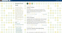 Desktop Screenshot of kritschpaneldelft.blogspot.com