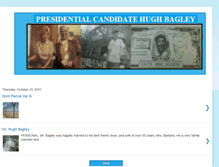 Tablet Screenshot of candidatehughbagley.blogspot.com