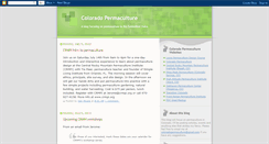 Desktop Screenshot of coloradopermaculture.blogspot.com