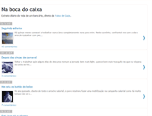 Tablet Screenshot of nabocadocaixa.blogspot.com