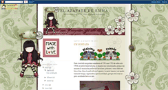 Desktop Screenshot of elazafatedeemma.blogspot.com