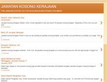 Tablet Screenshot of jawatan-kerajaan.blogspot.com