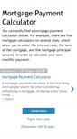 Mobile Screenshot of mortgage-payment-calculator-nalieza.blogspot.com