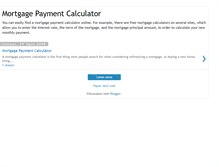 Tablet Screenshot of mortgage-payment-calculator-nalieza.blogspot.com