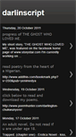 Mobile Screenshot of darlinscript.blogspot.com