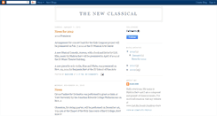 Desktop Screenshot of 21stcenturyclassical.blogspot.com