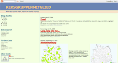 Desktop Screenshot of keksgruppenmitglied.blogspot.com