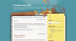 Desktop Screenshot of doseofdi.blogspot.com