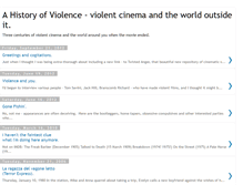 Tablet Screenshot of historyofviolence.blogspot.com