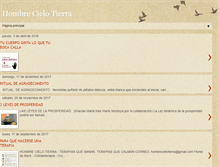 Tablet Screenshot of hombrecielotierra.blogspot.com