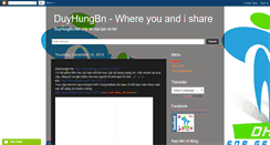 Desktop Screenshot of duyhungbn.blogspot.com