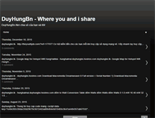 Tablet Screenshot of duyhungbn.blogspot.com
