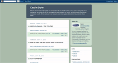 Desktop Screenshot of cast-in-style.blogspot.com