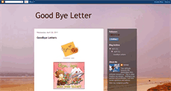 Desktop Screenshot of goodbyeletter-tammana.blogspot.com