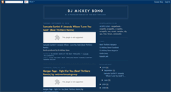 Desktop Screenshot of djmickeybono.blogspot.com