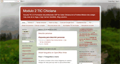 Desktop Screenshot of modulo2chiclanahoy.blogspot.com