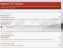 Tablet Screenshot of modulo2chiclanahoy.blogspot.com