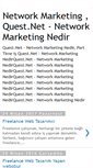 Mobile Screenshot of networkmarketing-quest-net.blogspot.com