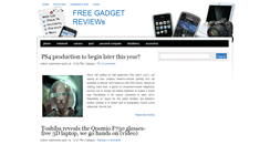 Desktop Screenshot of free-gadgetreviews.blogspot.com