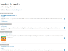 Tablet Screenshot of inspired2inspire.blogspot.com