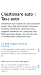 Mobile Screenshot of chestionare-auto-taxa.blogspot.com